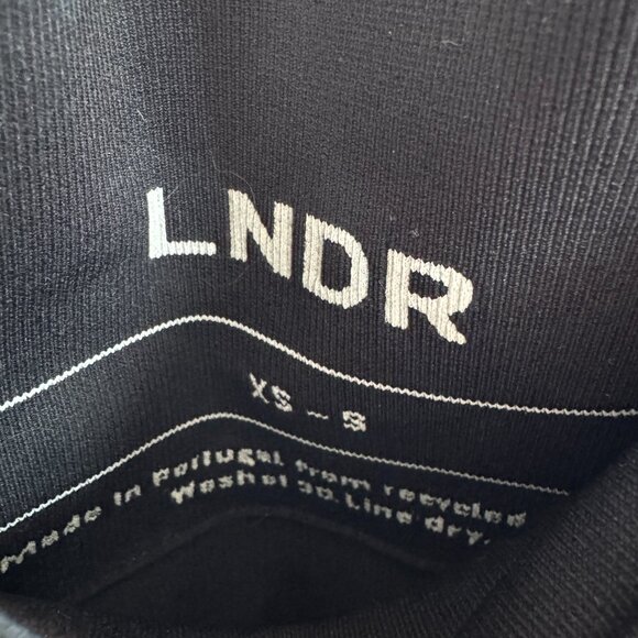 LNDR Black Compression Bike Shorts Size XS | High-Waisted Seamless Fit - Picture 5 of 6